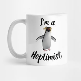 Rockhopper Penguin I'm an Optimist Mug